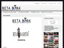 Tablet Screenshot of betaboraorganizasyon.com